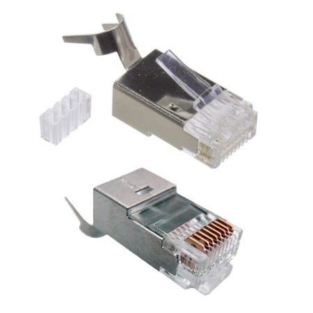 Electriduct CAT6A STP RJ45 Shielded Modular Plug, PK1 PDC-VC-CAT6A-012-021-50